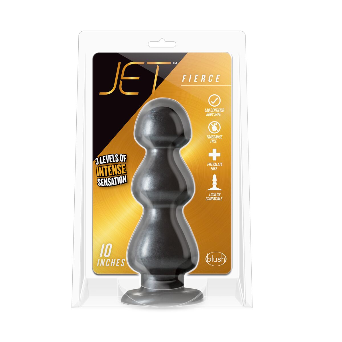 Plug Anal Blush Jet Noir